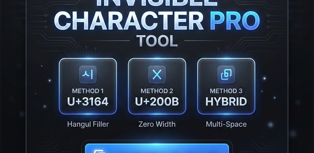 Invisible Character Pro Max