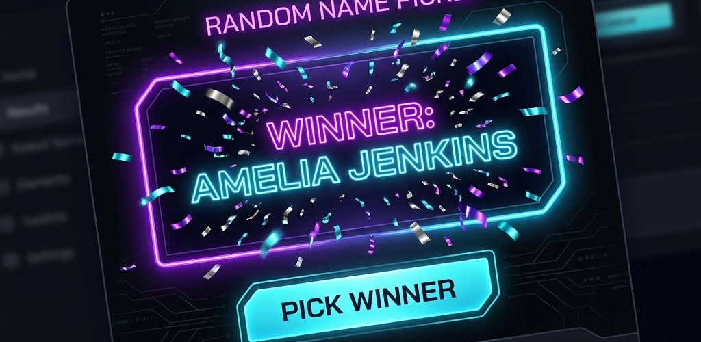 Free Random Name Picker   Professional Giveaway Tool