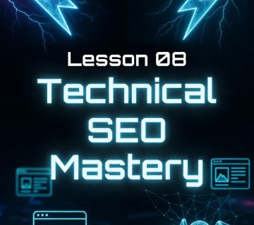 Lesson 08: Technical SEO Mastery – Building a Lightning Fast, Crawlable, and Indexable Foundation