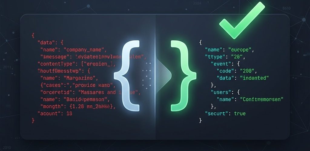 Professional JSON Formatter & Validator: Organize and Debug Your Data Effortlessly